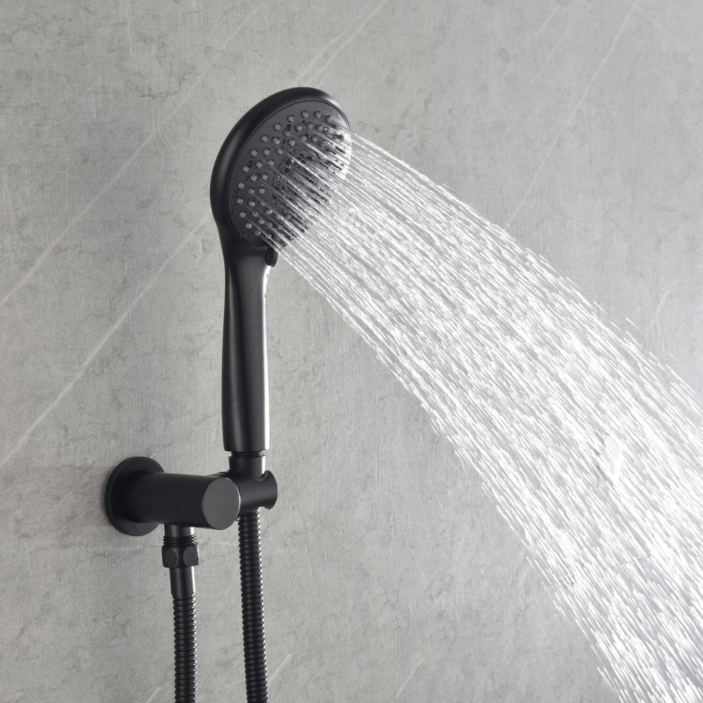 Wall-Mounted Pressure Balance Shower System with Handheld