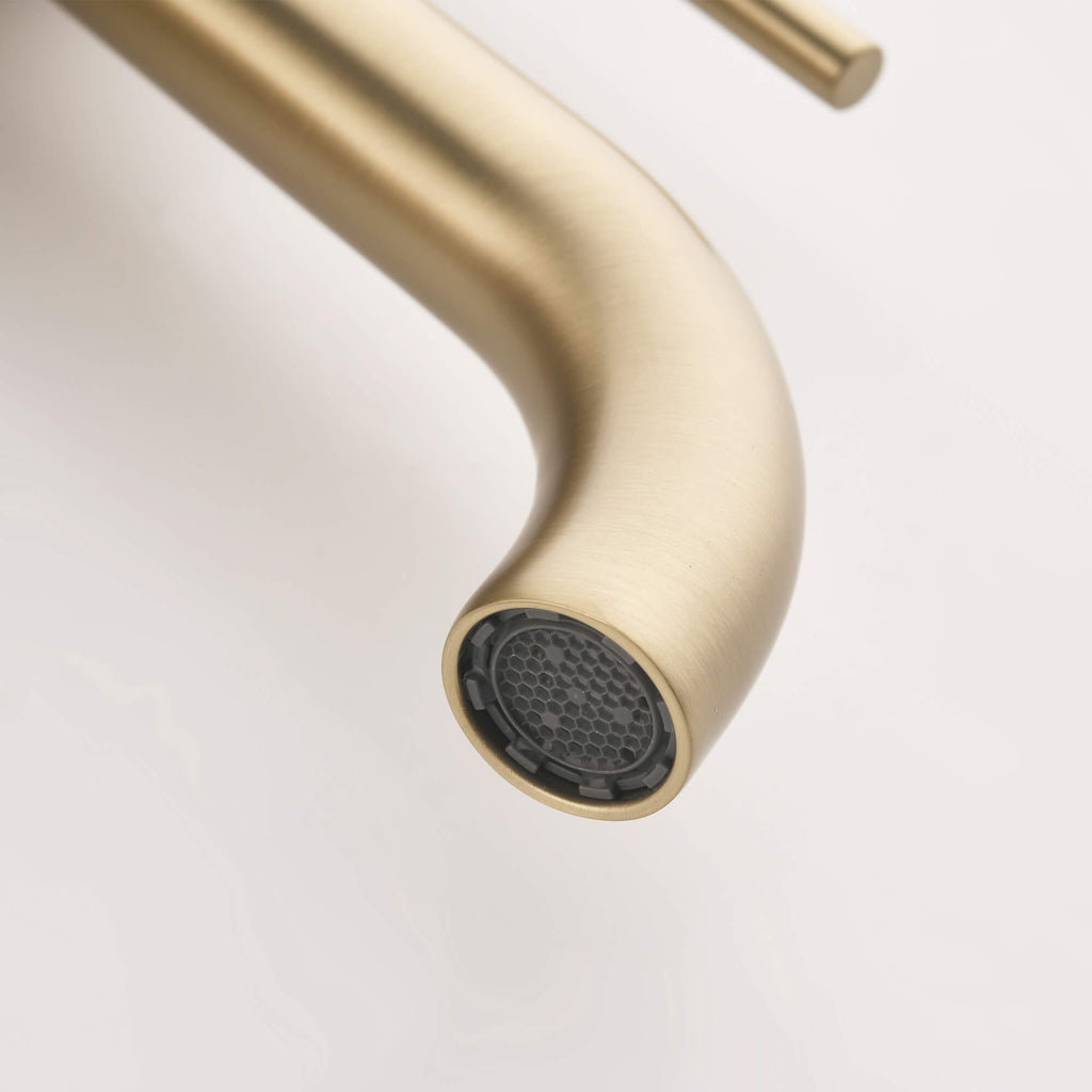 Knurled Single Handle Bathroom Faucet with Deck Plate Fits 1 or 3 Hole Vanity
