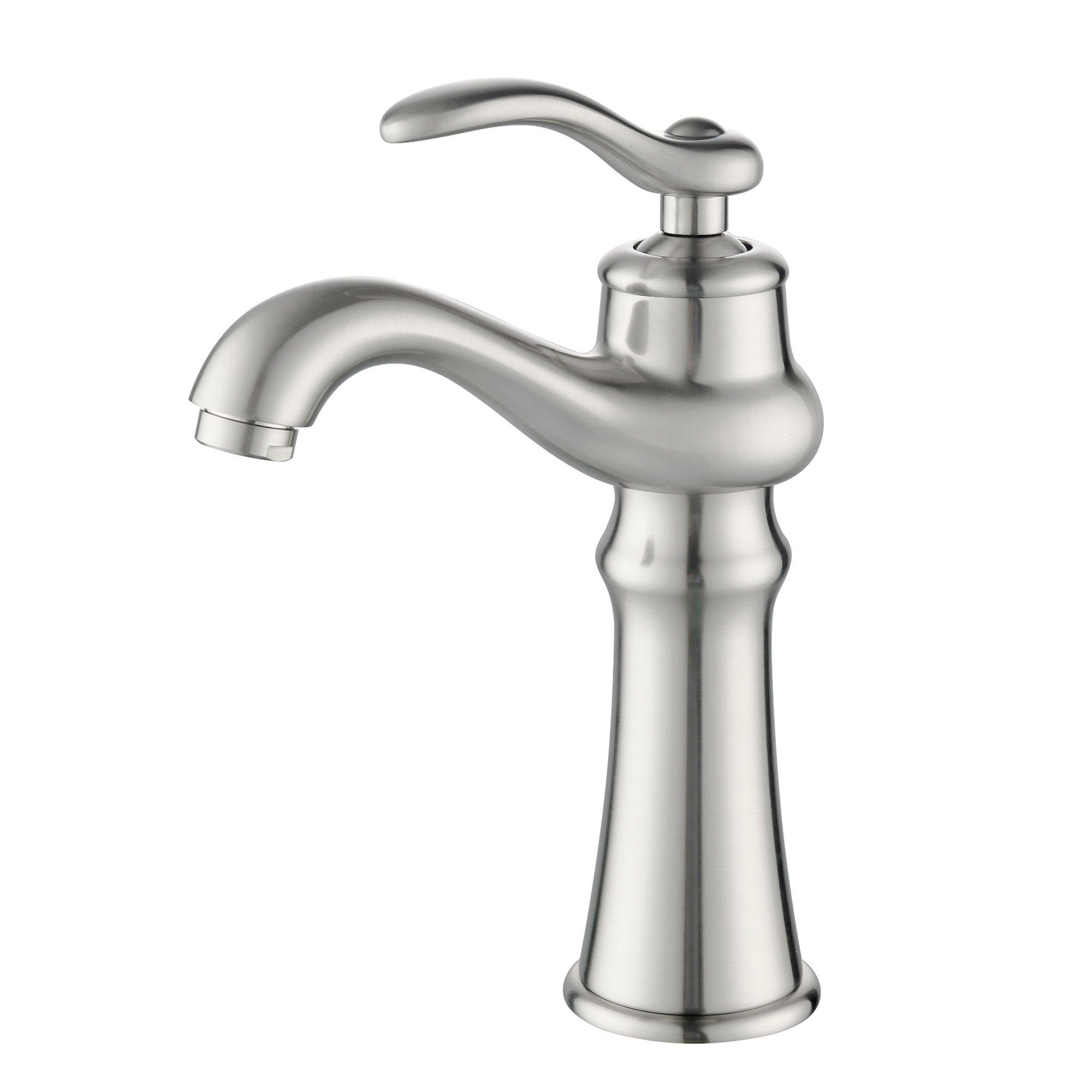 Vintage Single-Handle Bathroom Faucet for Hot and Cold Sink Control