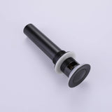 Bathroom Sink Pop-Up Drain with Overflow Solid Brass Universal Sink Drain Stopper