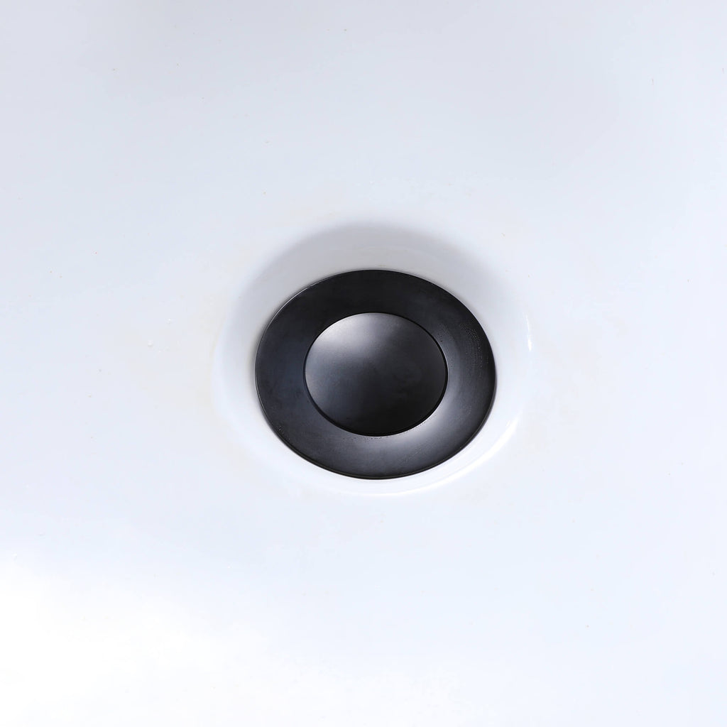 Bathroom Sink Pop-Up Drain with Overflow Solid Brass Universal Sink Drain Stopper
