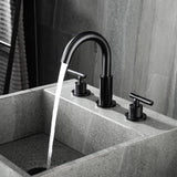black bathroom sink water bubble water