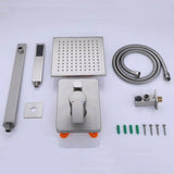 Pressure-Balanced Shower Kit with 10-Inch Rain Head