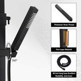 3-Function Shower System with Rainfall Shower Head Handheld Sprayer and Tub Spout Wall-Mounted