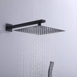 Shower System with 4 Body Jets and Rain Shower Head