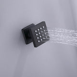 Shower System with 4 Body Jets and Rain Shower Head