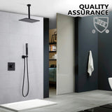 Ceiling-Mounted Single Handle Rain Shower Set