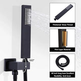 Ceiling-Mounted Single Handle Rain Shower Set