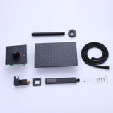 Ceiling-Mounted Single Handle Rain Shower Set