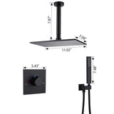 Ceiling-Mounted Single Handle Rain Shower Set