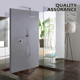 Ceiling-Mounted Single Handle Rain Shower Set
