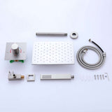 Ceiling-Mounted Single Handle Rain Shower Set