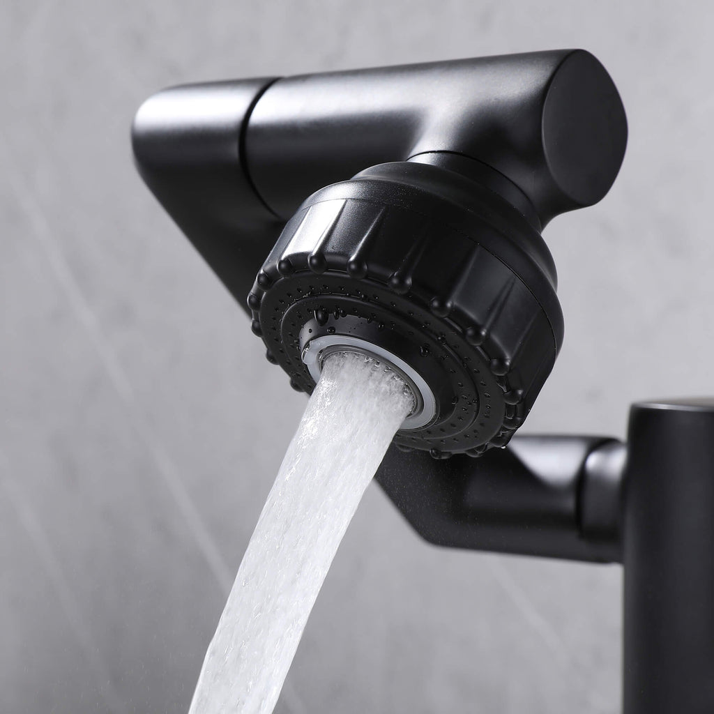 Mixer Faucet with Built-in Sprayer for Washbasins