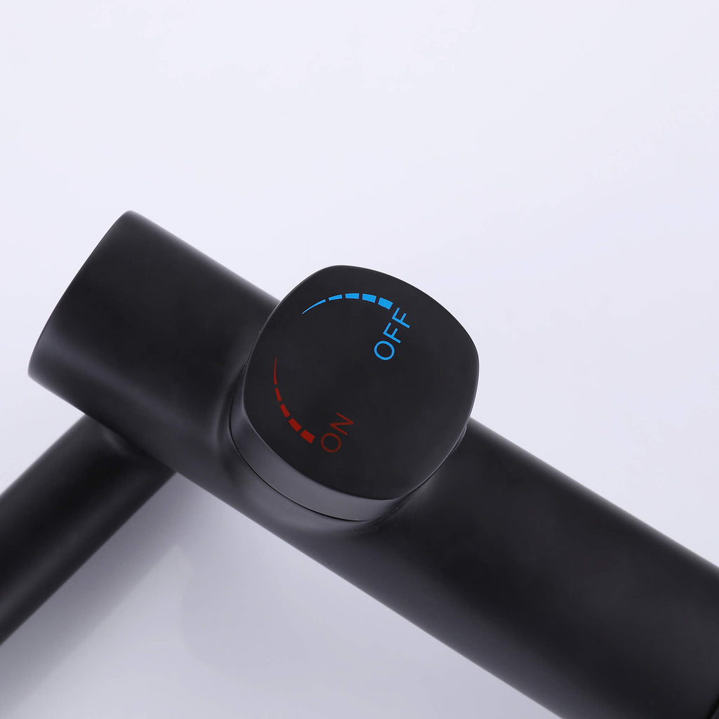 Mixer Faucet with Built-in Sprayer for Washbasins