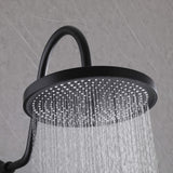 Wall-Mounted Shower System with Handheld Shower and Soap Dish