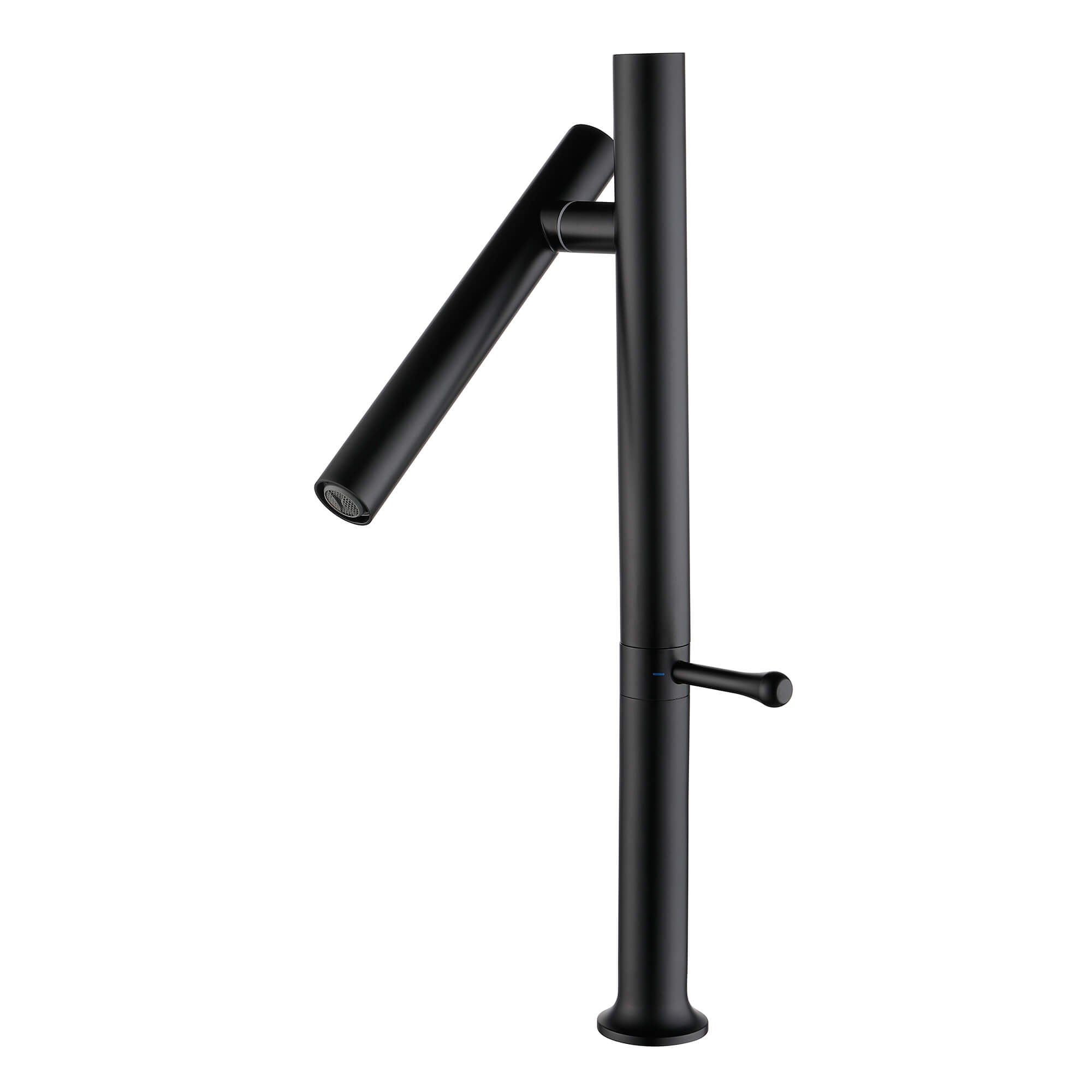 Modern Single Handle Stainless Steel Kitchen Faucet with 360° Swivel Spout