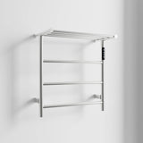 Heated Towel Rack with Shelf Smart Touchscreen and Rapid Heating