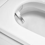 Smart Toilet with Touchless Lid, Heated Seat & Feminine Wash