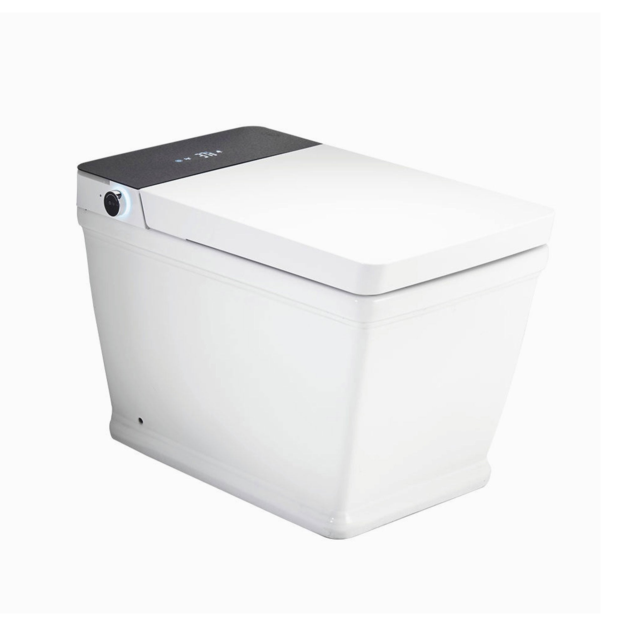 Smart Toilet with Touchless Lid, Heated Seat & Feminine Wash