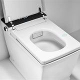 Smart Toilet with Touchless Lid, Heated Seat & Feminine Wash