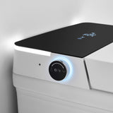Smart Toilet with Touchless Lid, Heated Seat & Feminine Wash