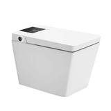 Smart Toilet with Heated Seat, Auto Flushing, Bidet Spray, and Hands-Free Lid