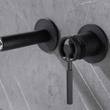 Industrial Wall-Mounted Faucet with Adjustable Nozzle