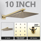 Shower System with Handheld Showerhead and 4-Jet Body Spray