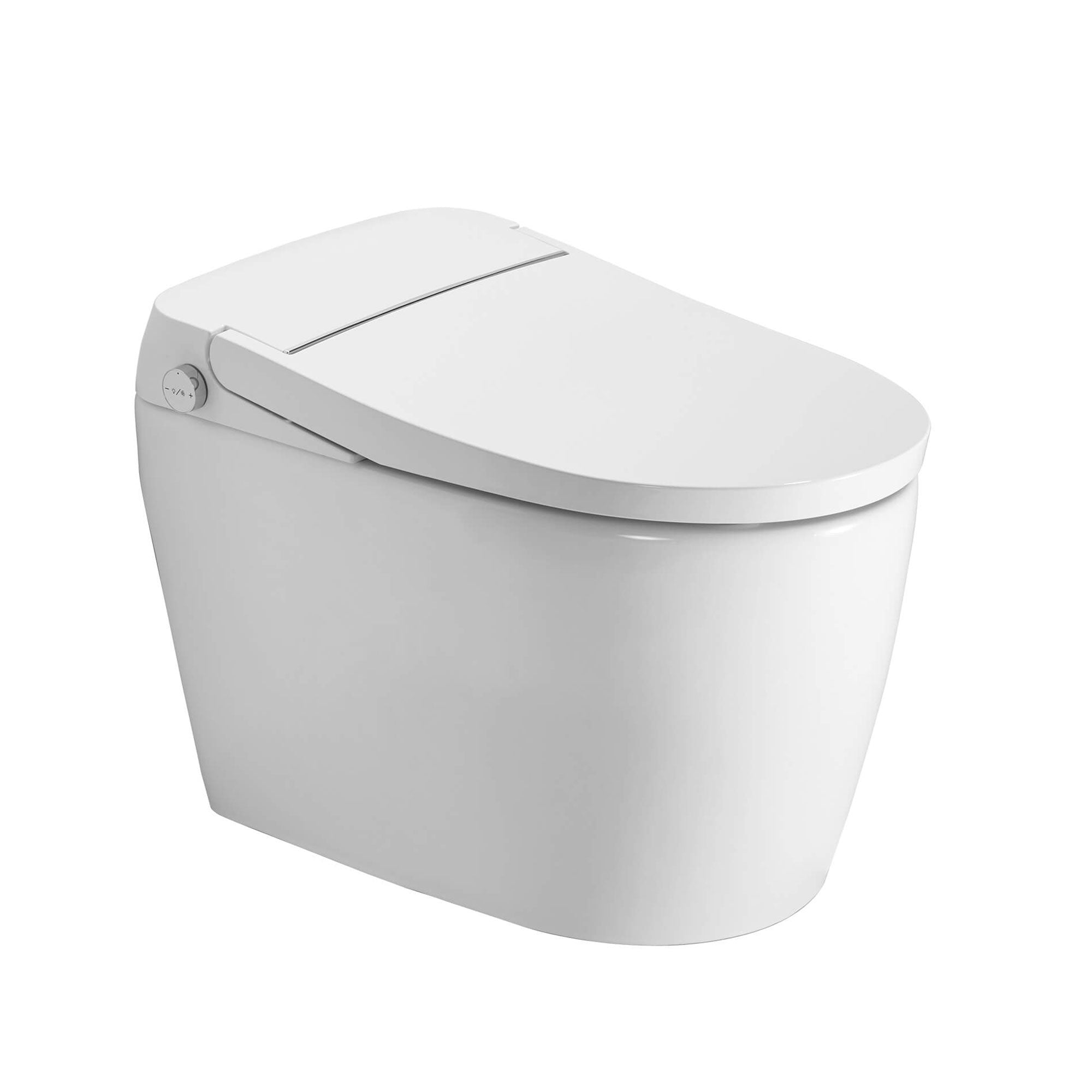 Smart Toilet with Auto Open Lid, Heated Seat & Jet Flush