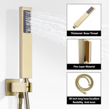 Pressure-Balanced Shower Kit with 10-Inch Rain Head