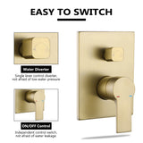 Pressure-Balanced Shower Kit with 10-Inch Rain Head