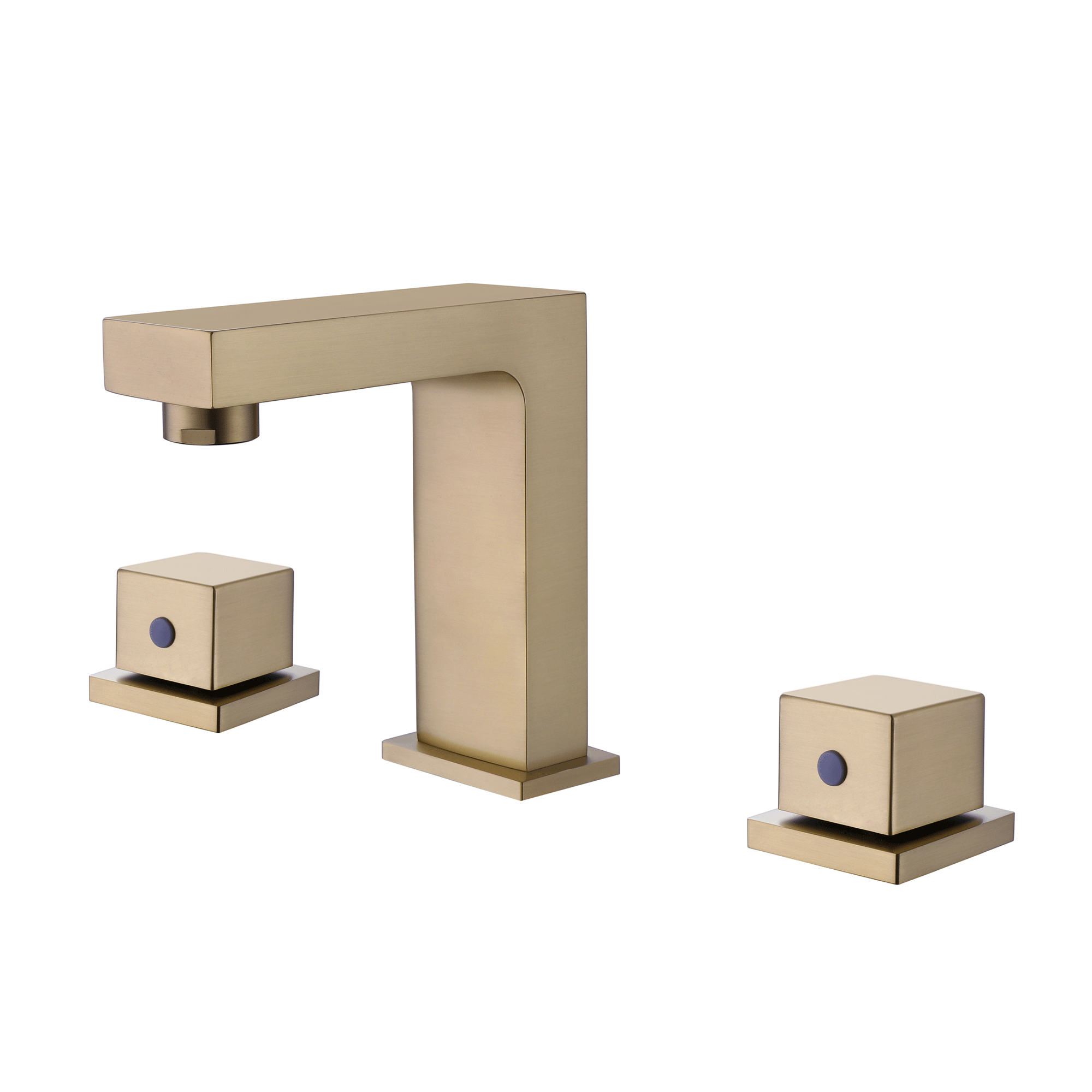 Stylish 3-Hole Widespread Bathroom Sink Faucet with 2 Handles