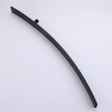 Curved Waterfall Spout Faucet with Wall Controls