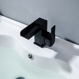Deck Mount Single Handle Waterfall Bathroom Faucet RB0724