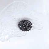 Bathroom Sink Drain Pop Up Drain Stopper with Overflow for Vessel Vanity Sink Small Cap Matte Black RB0739