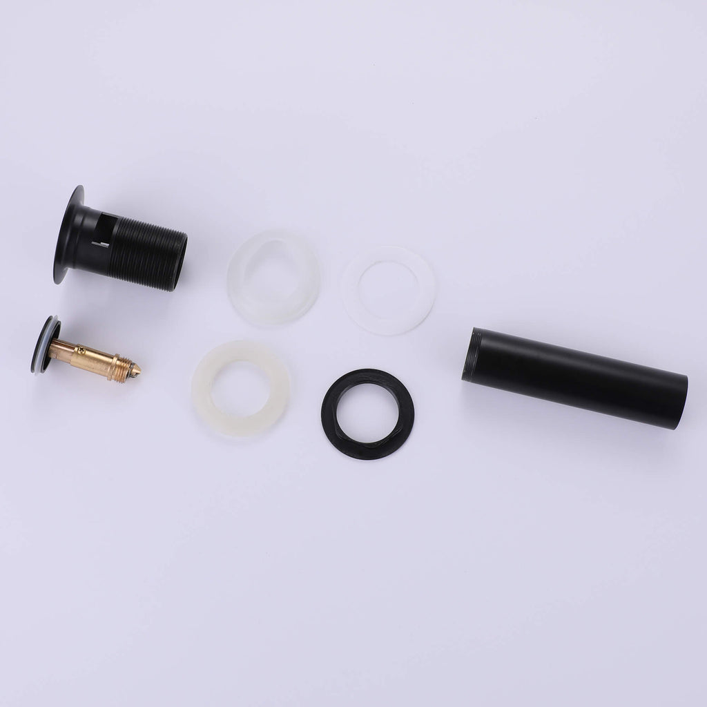 Bathroom Sink Pop-Up Drain with Overflow Rust-Resistant Brass Construction