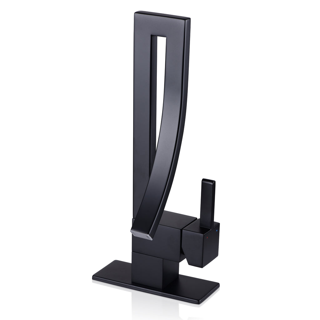 Architectural Style Mixer Tap with Hollowed Spout