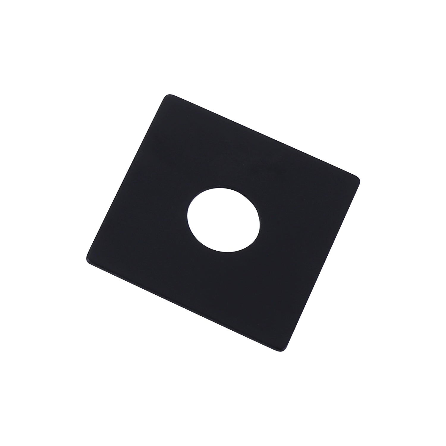 Shower Arm Flange Replacement, Square Decorative Plate 1-Piece Stainless Steel Cover