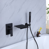 Wall Mount Tub Filler with Handheld Shower RB0861