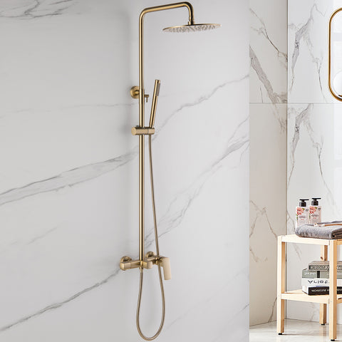 Shower Faucet with Tub Spout