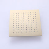 High-Pressure Square Stainless Steel Rain Shower Head