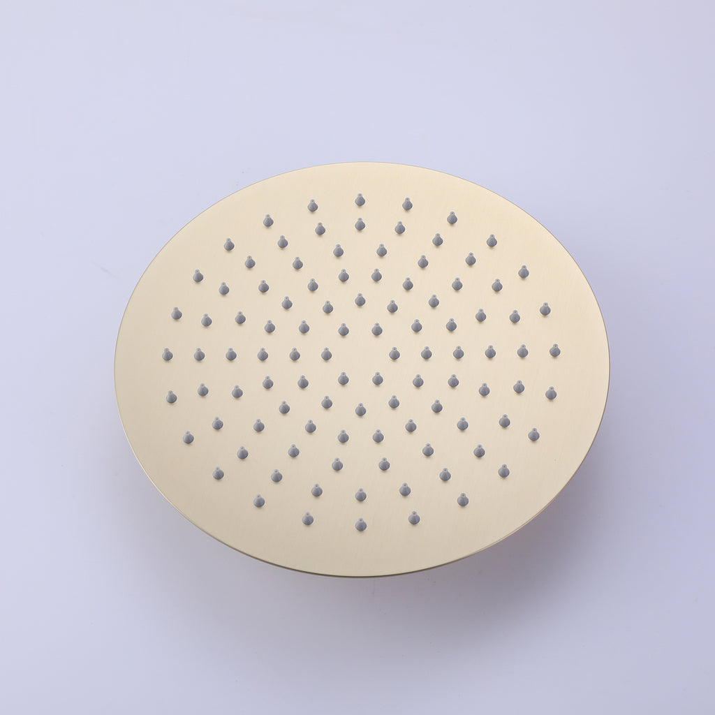 High-Pressure Round Stainless Steel Rain Shower Head