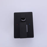 Wall-Mounted Bathtub Faucet with Tub Spout and Matching Hand Shower Set