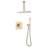 Ceiling-Mounted Single Handle Rain Shower Set