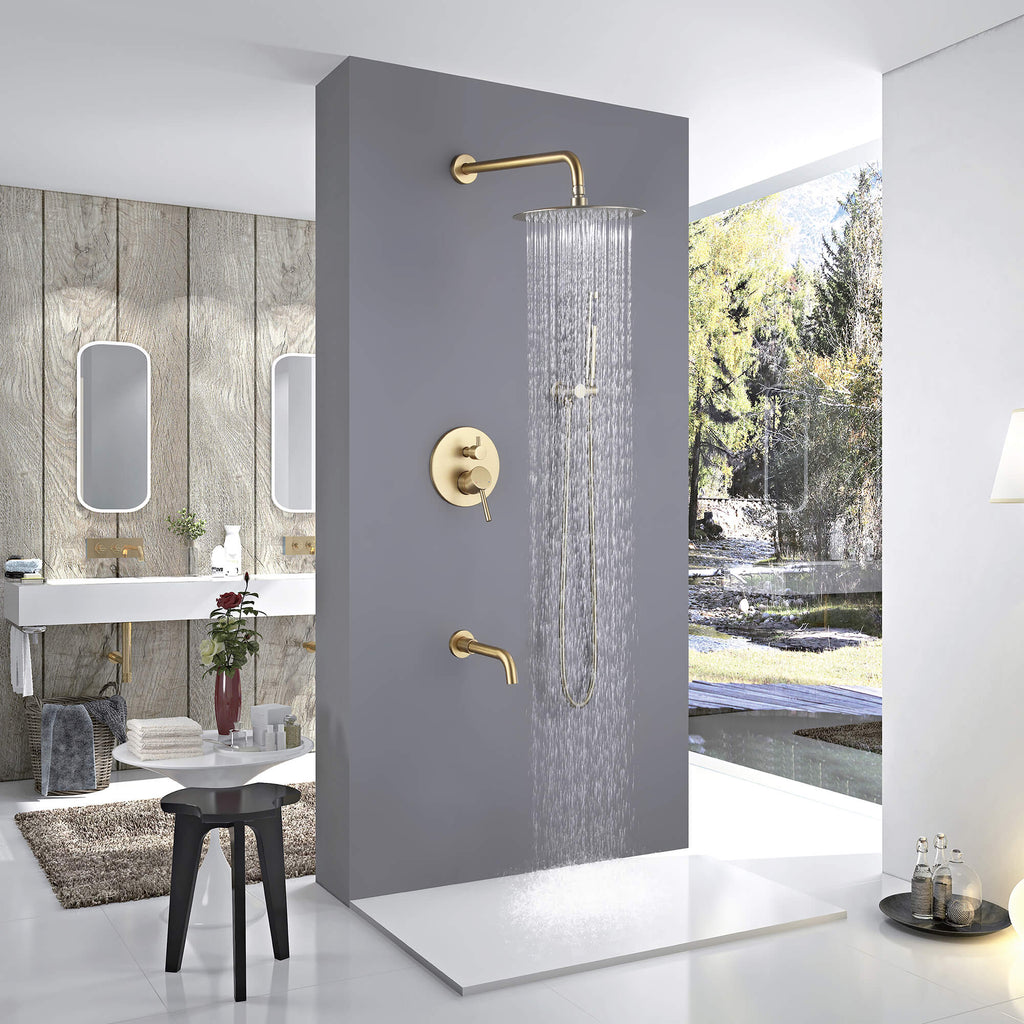 Gold Shower Faucet