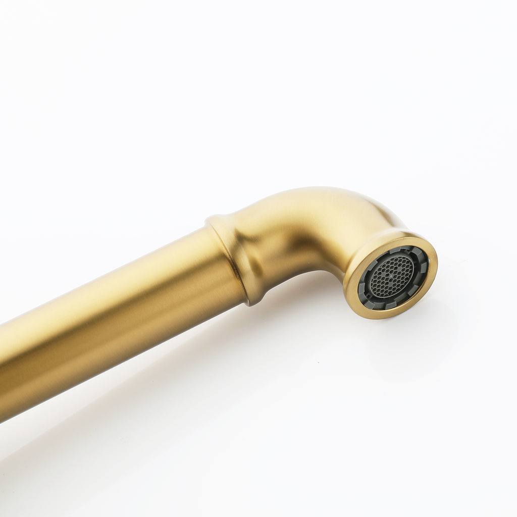 Vessel Sink Tap with High Spout and Mixer Lever