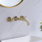 Wall Mount Bathroom Basin Faucet with cUPC Certification Valve RB1190
