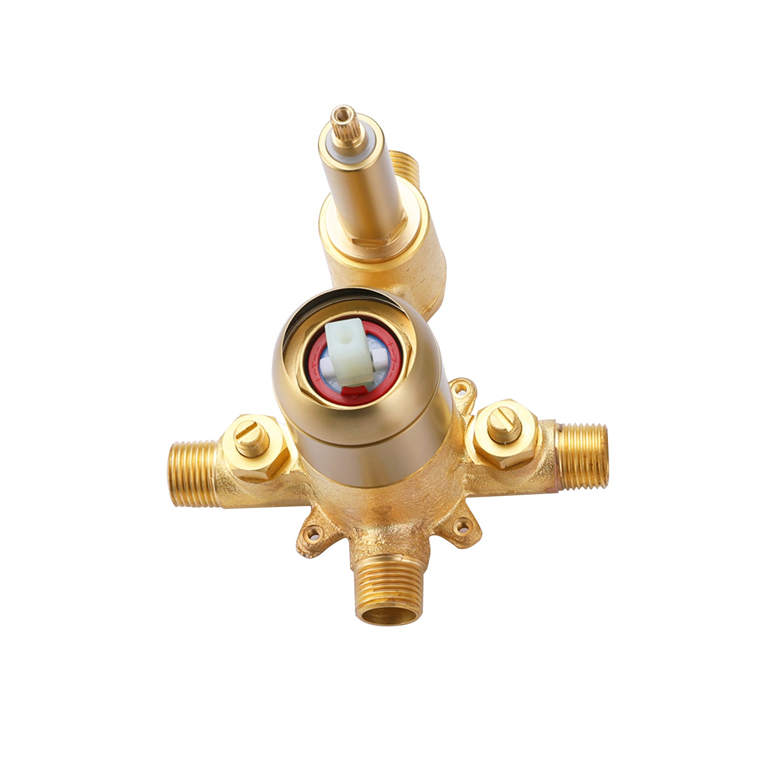 RBROHANT Pressure Balance Shower System Rough-in Valve with Cartridge