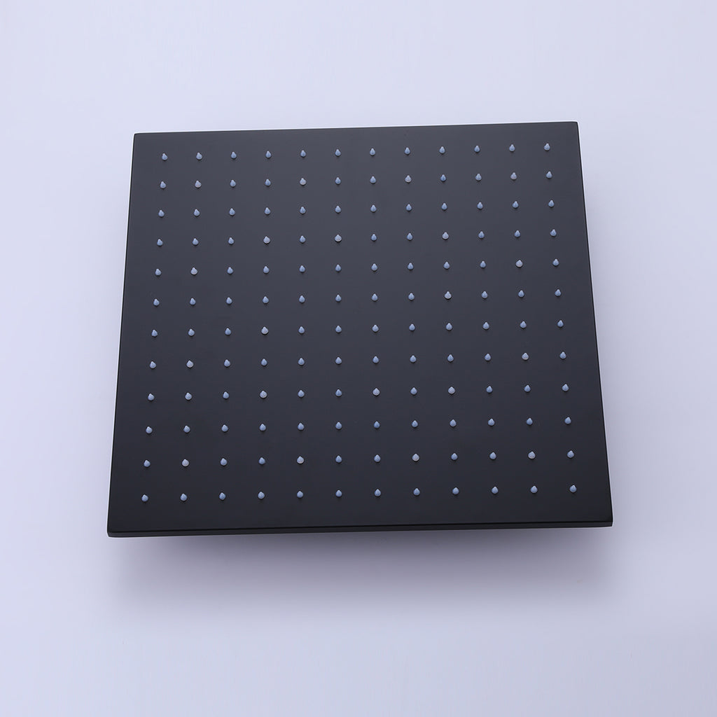 High-Pressure Square Stainless Steel Rain Shower Head