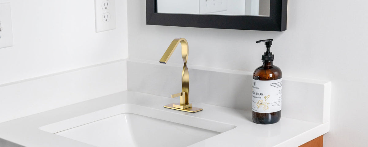 Modern Waterfall Bathroom Sink Faucet